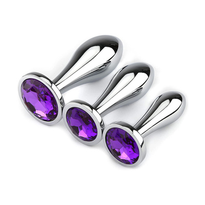 Silver Metal Anal Toy - HW2012-109