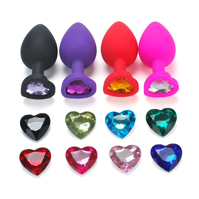 Multi-Color Silicone Anal Toy - HW2012-116